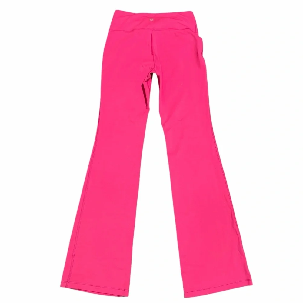 Athleta Girl Pink High Rise‎ Chit Chat Flare Pant Size XL/14